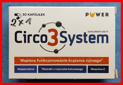 Zdjęcie oferty: CIRCO3SYSTEM - 30 KAPSUŁEK