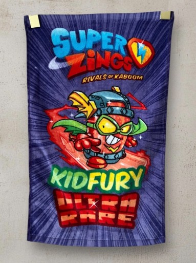 Zdjęcie oferty: Licencyjny ręcznik do przedszkola Do rąk Super Zings 30 x 50 cm