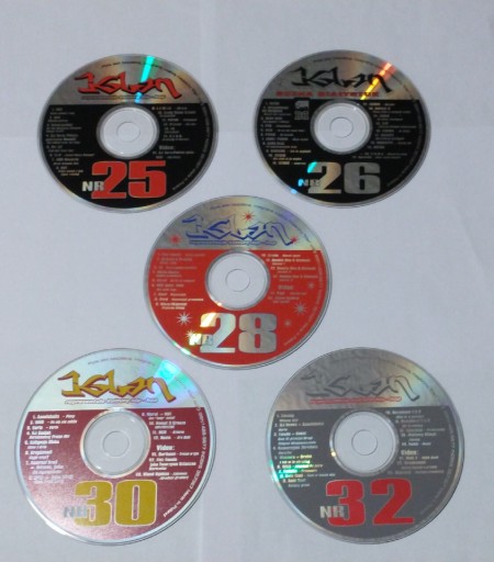 Zdjęcie oferty: Magazyn Klan - polski hip hop zestaw 5 CD z rapem 