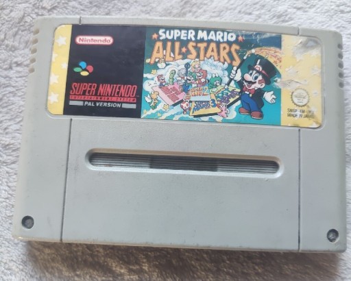 Zdjęcie oferty: Gra kartridż - Super Mario All Stars SNES Super Nintendo (4 gry w 1)