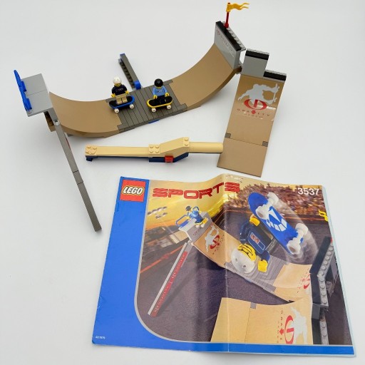 Zdjęcie oferty: Lego Sport 3537 Skateboard Vert Park Challenge + instrukcja 