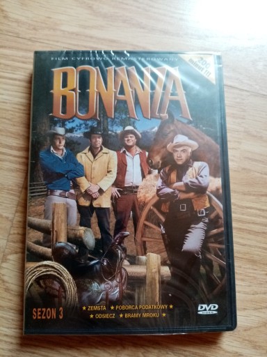Zdjęcie oferty: BONANZA SEZON 3 (DVD) 