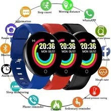 Zdjęcie oferty: Zegarek Smart Watch D18 tętno ciśnienie sport