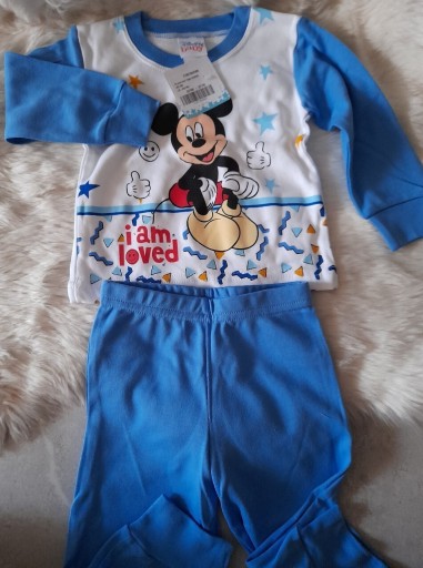 Zdjęcie oferty: Piżama 80cm Myszka Miki Disney Nowa (92#)