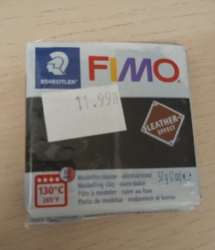 Zdjęcie oferty: Fimo leather black