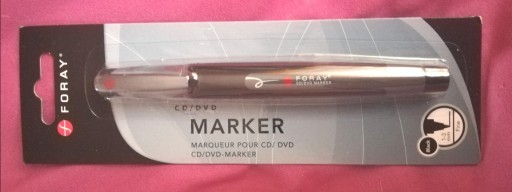 Zdjęcie oferty: Marker Foray do płyt CD/DVD foliopis czarny 1-3mm