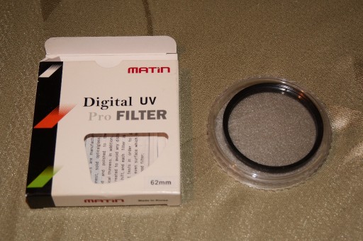 Zdjęcie oferty: Filtr UV Matin 62 mm do aparat fotograficzny uniwe