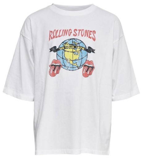 Zdjęcie oferty: Koszulka Chłopięce Rolling Stones Biała 170/176