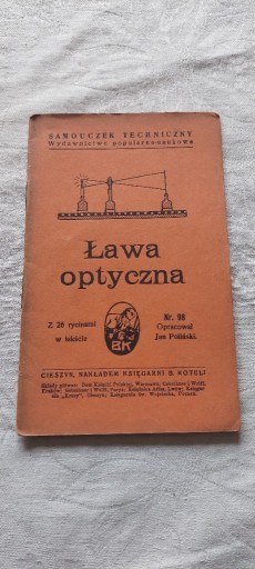 Zdjęcie oferty: Samouczek tech.- Ława optyczna Cieszyn 1925