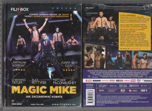 Zdjęcie oferty: Film Magic Mike płyta DVD