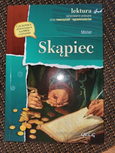 Zdjęcie oferty: SKĄPIEC Molier lektura