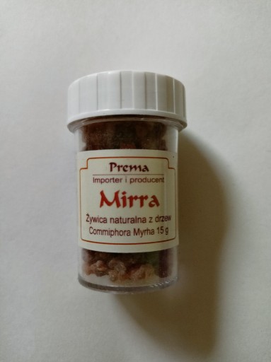 Zdjęcie oferty: Mirra - Kadzidło naturalne - żywica naturalna 15 g