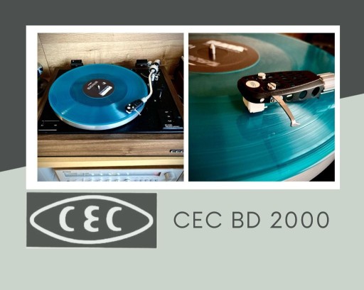 Zdjęcie oferty: Klasyczny gramofon CEC BD 2000 1974-1976