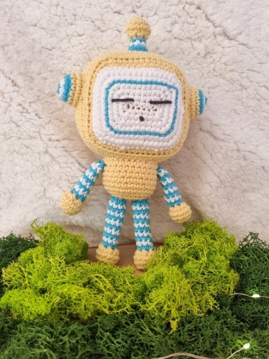 Zdjęcie oferty: Na prezent maskotka handmade dla dzieci robot