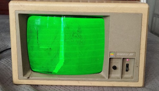 Zdjęcie oferty: Zabytkowy monitor Apple III(A3M0024)