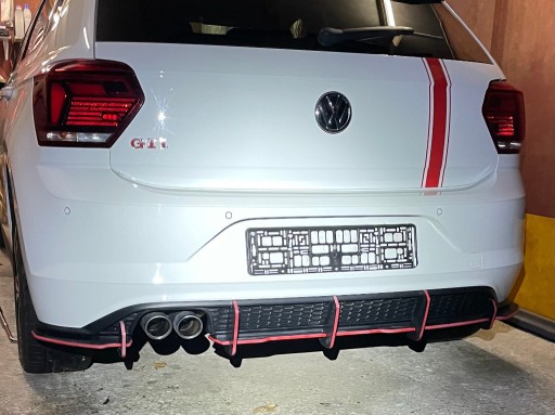 Zdjęcie oferty: Dokładka, dyfuzor VW Polo GTI MK6 Maxton Design.