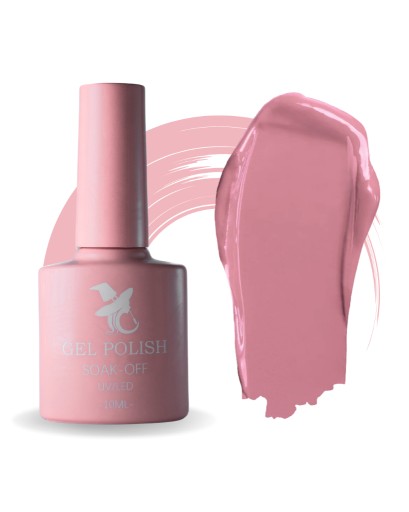 Zdjęcie oferty: Brudny Róż Lakier Hybrydowy do paznokci 10 ml UV/LED