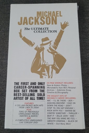 Zdjęcie oferty: Michael Jackson The Ultimate Collection USA Limited Edition White Box 