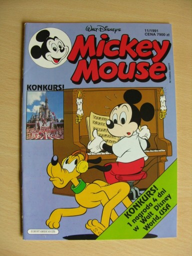 Zdjęcie oferty: Mickey Mouse 11/1991