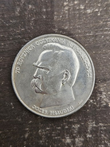 Zdjęcie oferty: 50000 zł Ag750 Józef Piłsudski moneta