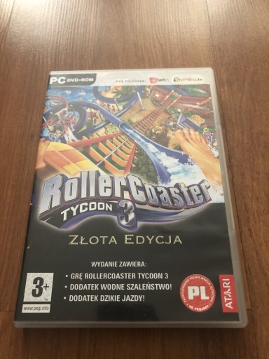 Zdjęcie oferty: Roller Coaster Tycoon 3 Złota Edycja - Gra PC