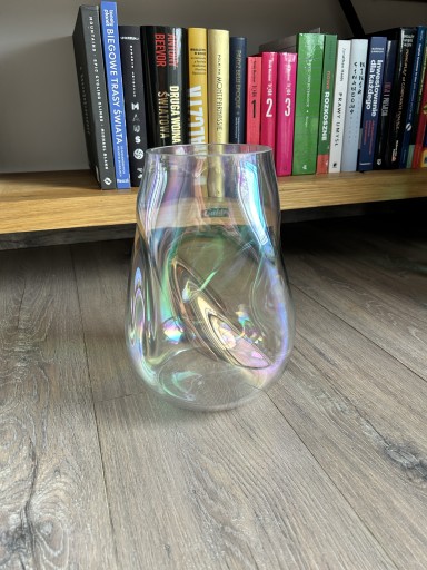 Zdjęcie oferty: Westwing wazon waza ze szkła dmuchanego tęcza rainbow