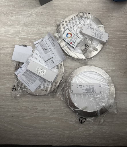 Zdjęcie oferty: Eglo - ZESTAW 3x LED Regulowane oświetlenie sufitowe TINUS LED/17W/230V