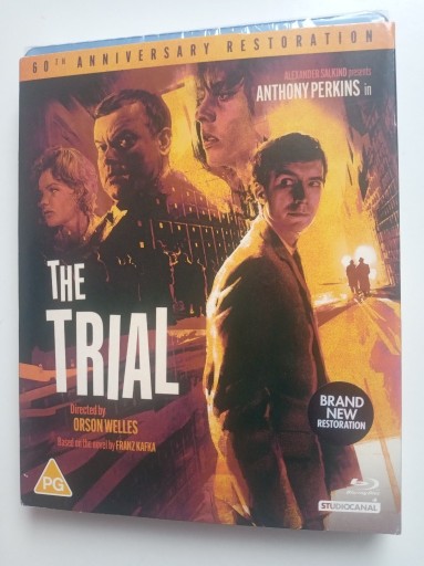 Zdjęcie oferty: The Trial - Blu-ray - slipcover - nowy, sealed 