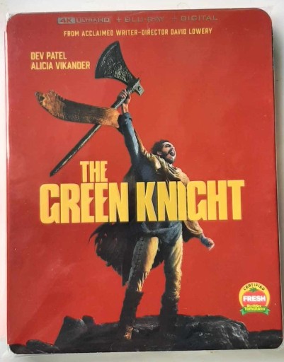 Zdjęcie oferty: Zielony Rycerz Green Knight 4K + blu-ray w.USA