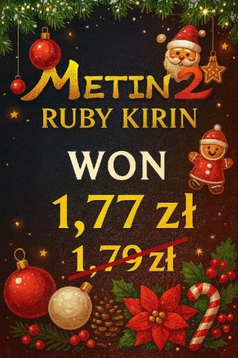 Zdjęcie oferty: Metin2 RUBY KIRIN 10WON