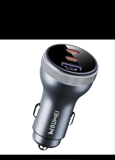 Zdjęcie oferty: 200W Ładowarka samochodowa 3-port QC 3.0 / USB-C PD 100W PPS