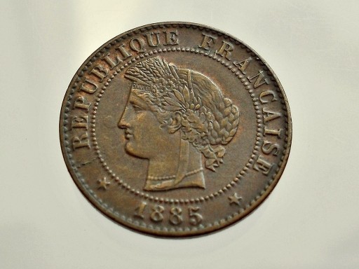 Zdjęcie oferty: 1 CENTIME 1885 A