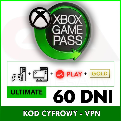 Zdjęcie oferty: XBOX GAME PASS ULTIMATE 60 DNI NOWE KONTA