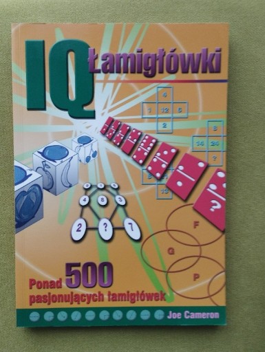 Zdjęcie oferty: Joe Cameron IQ łamigłówki