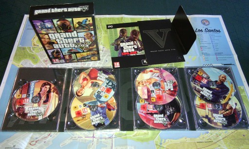 Zdjęcie oferty: PC Grand Theft Auto V (GTA 5) [pudełko po grze]