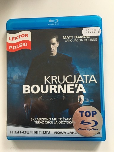 Zdjęcie oferty: Krucjata Bourne'a blue-ray