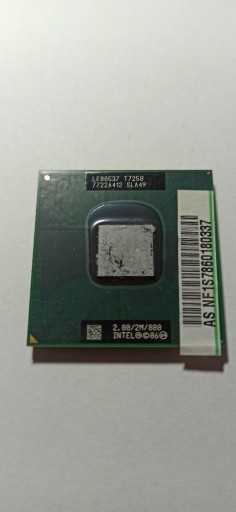 Zdjęcie oferty: Procesor Intel Core 2 Duo LF80537 T7250