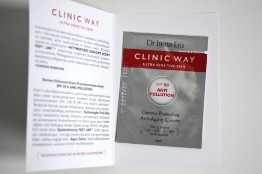 Zdjęcie oferty: Dr Irena Eris Clinic Way Anti-Pollution SPF50 