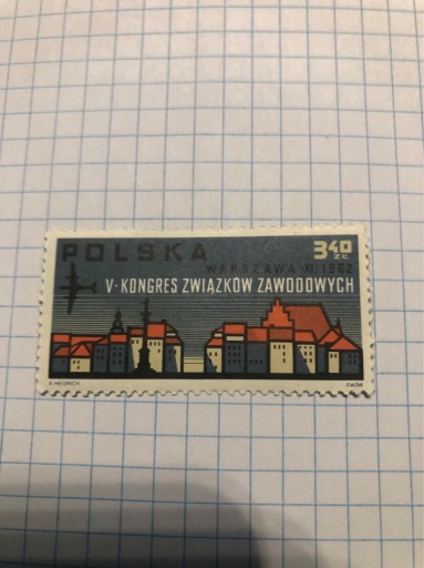 Zdjęcie oferty: 1962, 26 XI. V Kongres Związków Zawodowych