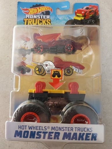 Zdjęcie oferty: Hot Wheels Monster Trucks Maker