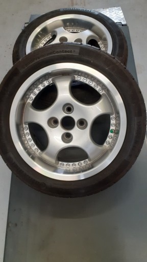 Zdjęcie oferty: Koła Alu 4×100 Opony 195/50 R15