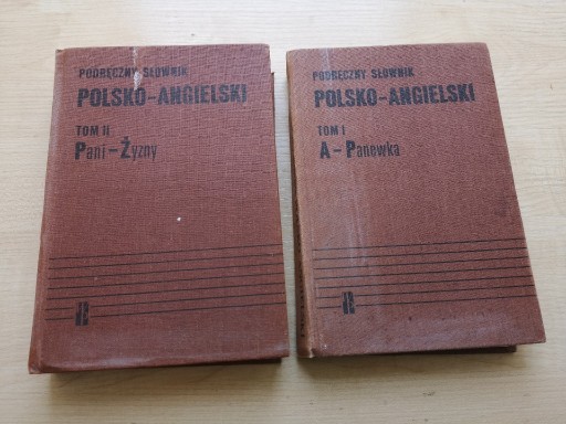 Zdjęcie oferty: Podręczny słownik Polsko - Angielski 2 tomy