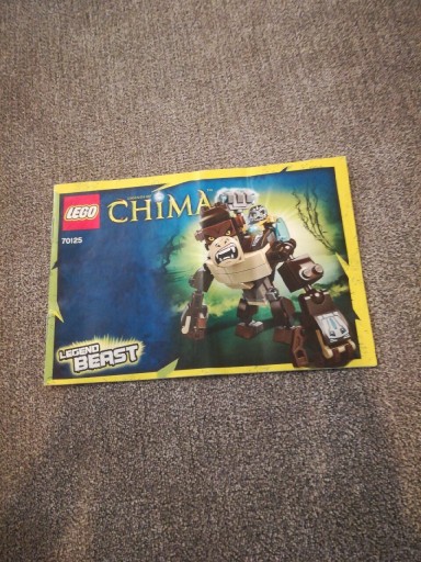 Zdjęcie oferty: Instrukcja LEGO 70125 LEGENDS OF CHIMA