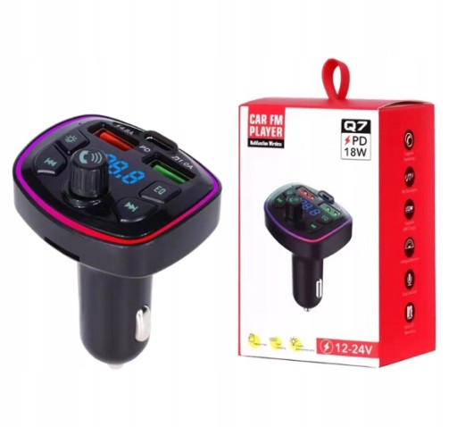 Zdjęcie oferty: Transmiter samochodowy Wireless Q7