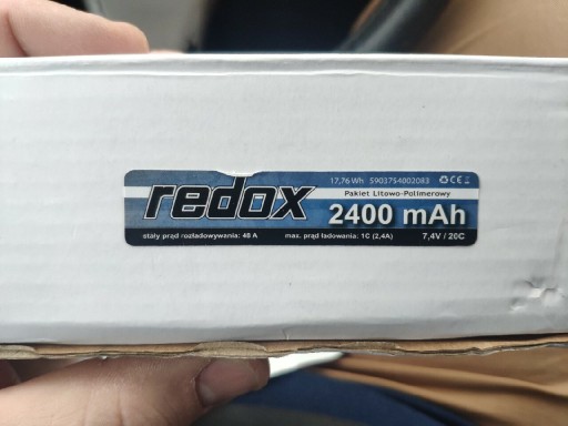 Zdjęcie oferty: Akumulator Redox Lipo ASG 