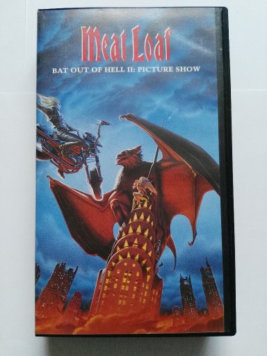 Zdjęcie oferty: MEAT LOAF - Bat Out of Hell II: Picture Show VHS