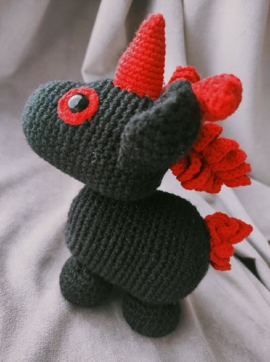 Zdjęcie oferty: Czarny jednorożec Adopt Me Roblox Evil Unicorn