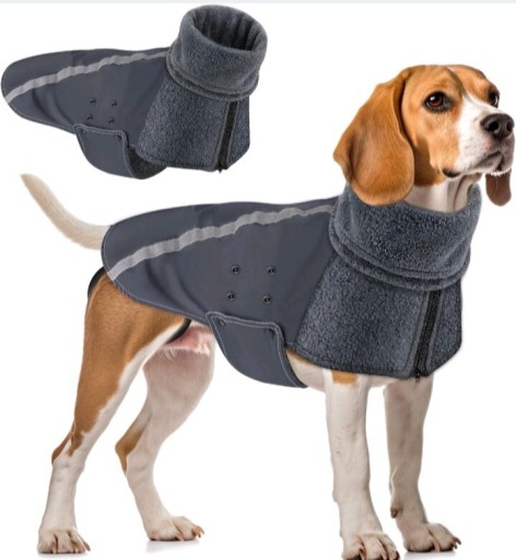 Zdjęcie oferty: Bluza SLOWTON odcienie szarości M dla psa nowa 