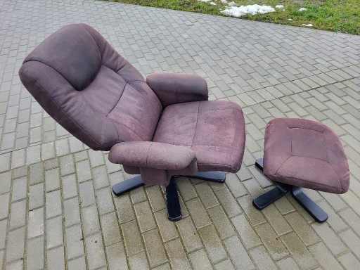 Zdjęcie oferty: Fotel rozkładany leniuch z podnożkiem WYSYŁKA
