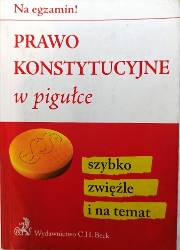 Zdjęcie oferty: Prawo konstytucyjne w pigułce